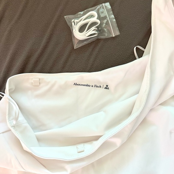 Abercrombie traveler white one shoulder dress - Picture 4 of 7